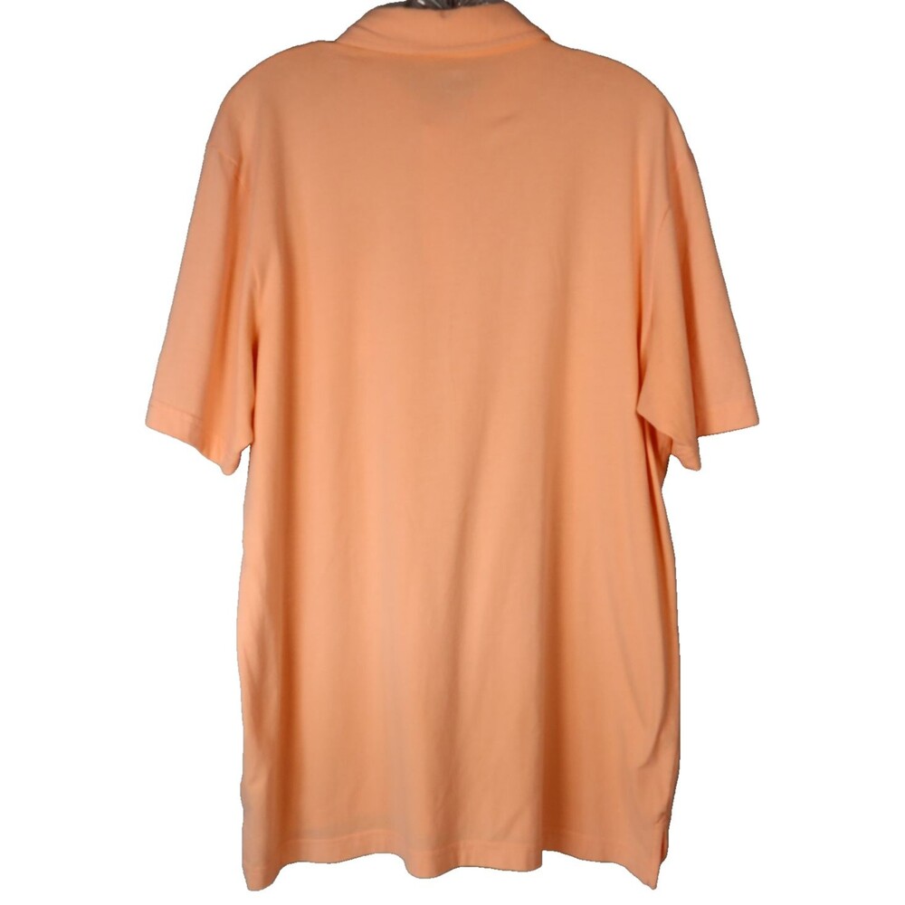 Peter Millar Golf Polo Shirt Mens Sz Medium Peach Seaside Wash THE PLAYERS Logo - Picture 6 of 11